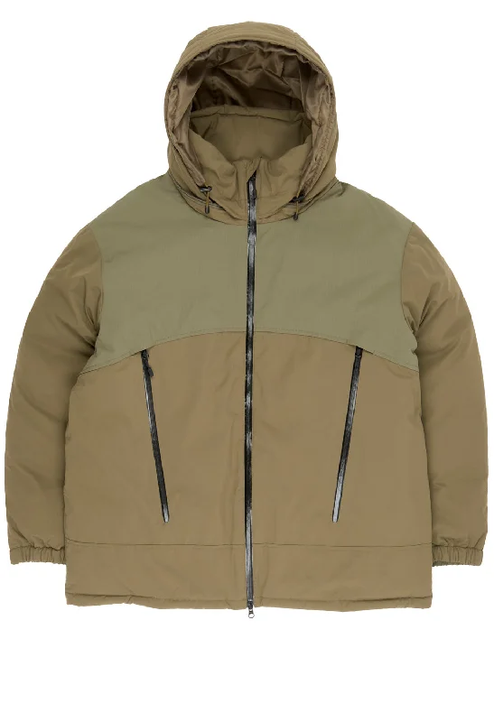 Pilgrim Surf + Supply Richter Down Jacket - Olive