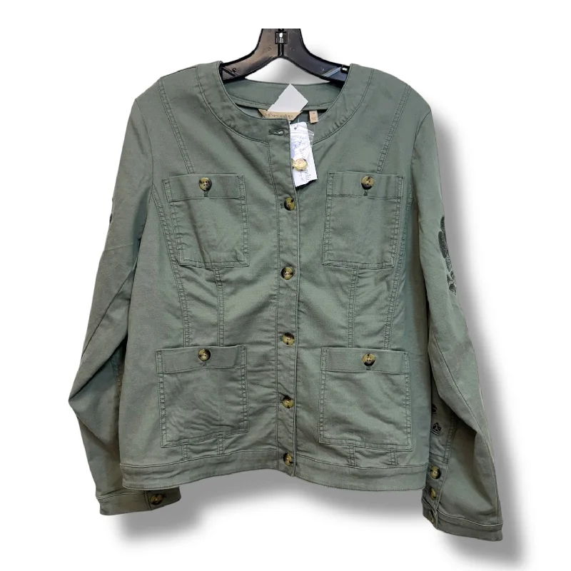 Jacket Other By Soft Surroundings In Green, Size: M