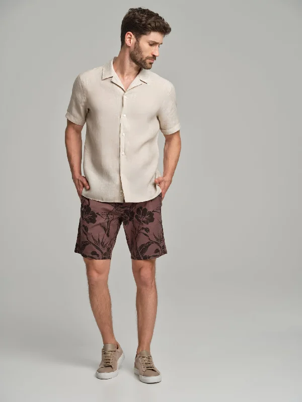 Floral bermuda shorts