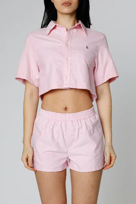 Rework Oxford Shorts Set - XS