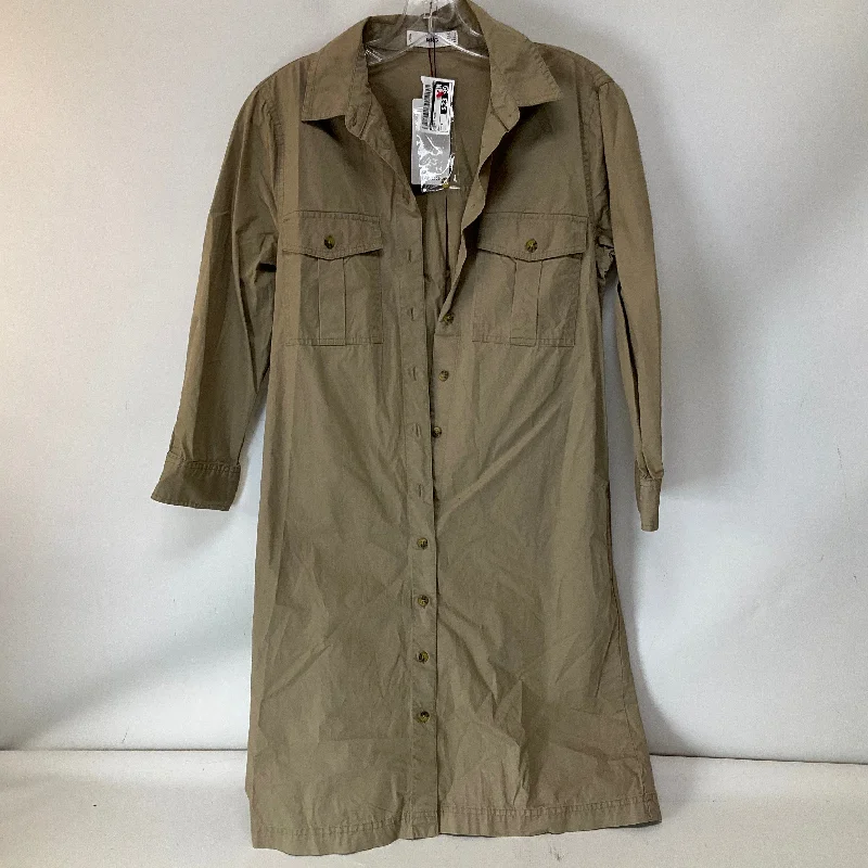 Jacket Moto By Mng In Tan, Size: 4