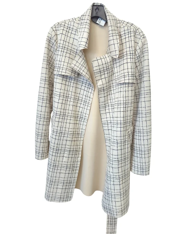 Jacket Other By Solitaire In Plaid Pattern, Size: M