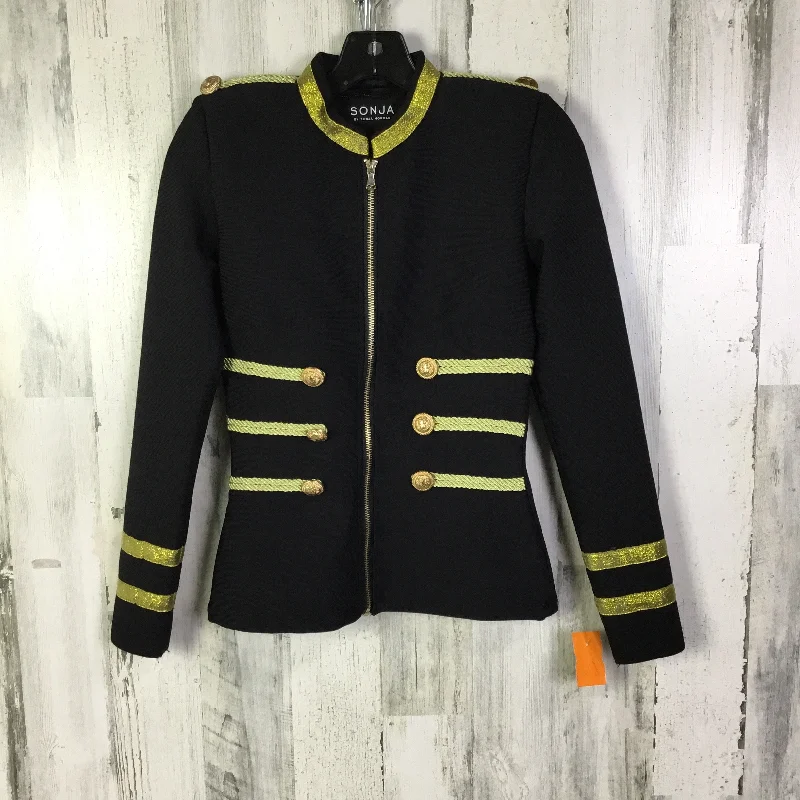 Jacket Other By Cme In Black & Gold, Size: S