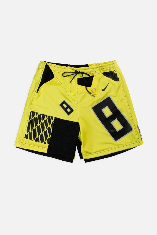 Unisex Rework Oregon Ducks NCAA Jersey Shorts - L