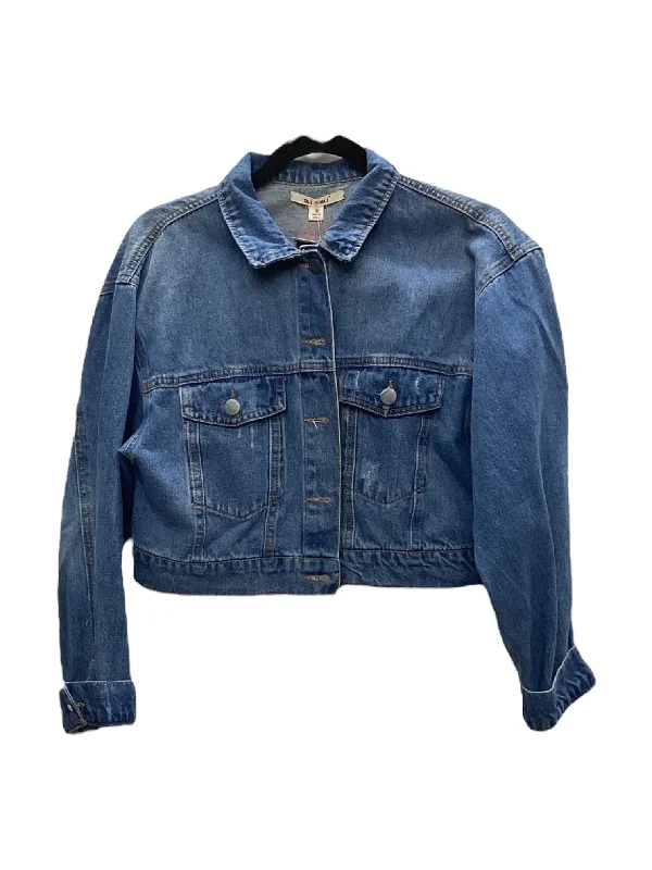 Jacket Denim By Miami In Blue Denim, Size: M