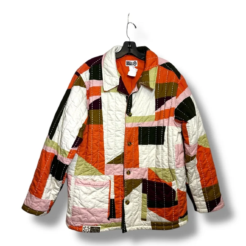 Jacket Puffer & Quilted By Target In Multi-colored, Size: L