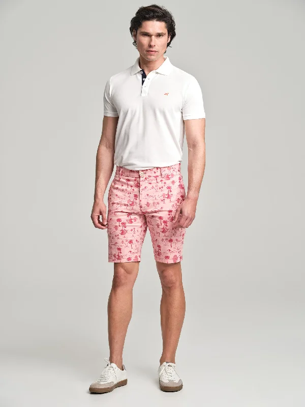 Tropical Pop bermuda shorts