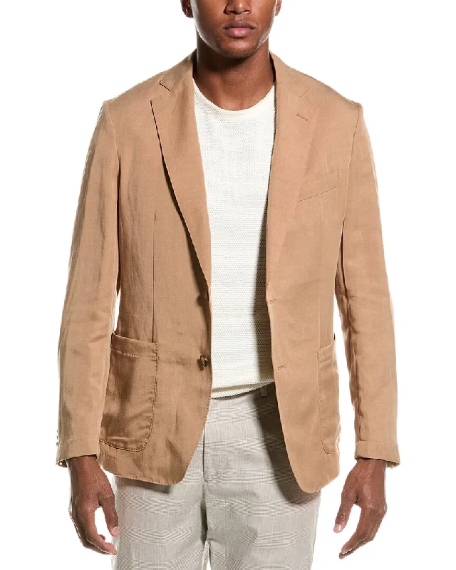 BOSS Hugo Boss Hanry Linen-Blend Blazer