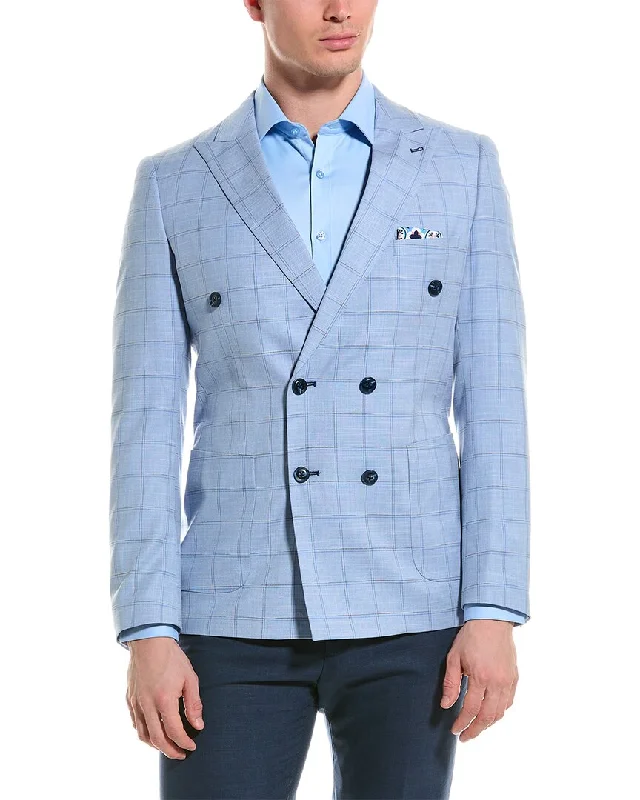 Paisley & Gray Soho Slim Peak Double-Breasted Jacket