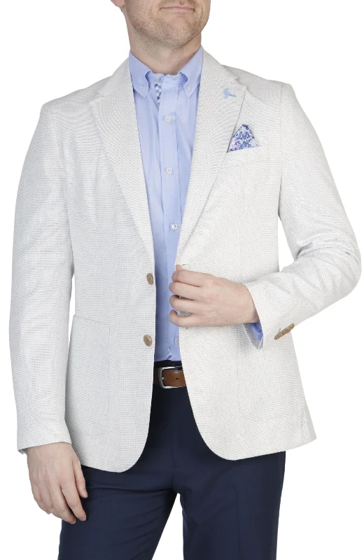 Vista White Nailhead Sport Coat